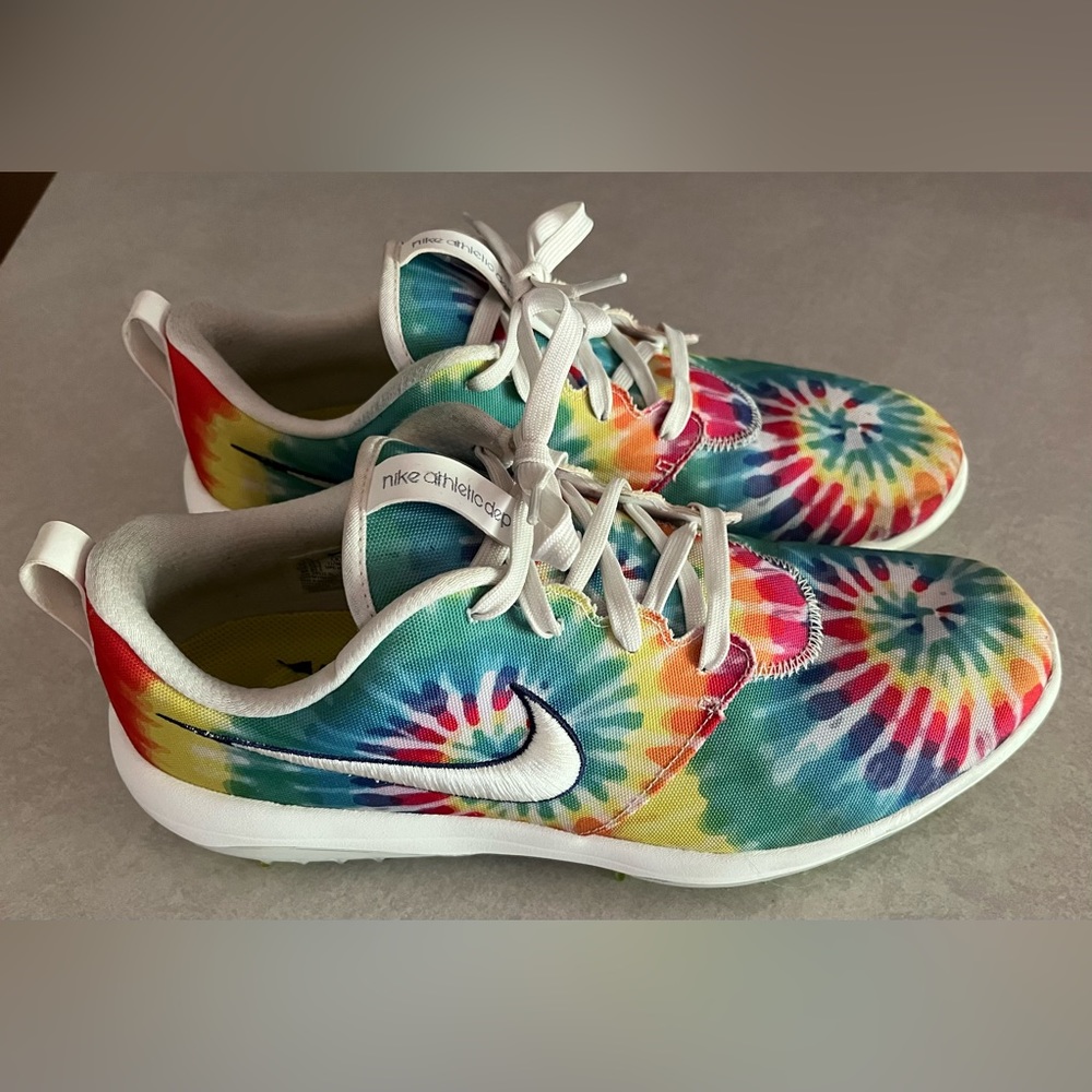 Rare Nike Roshe G Tour NRG Peace Love Tye Dye